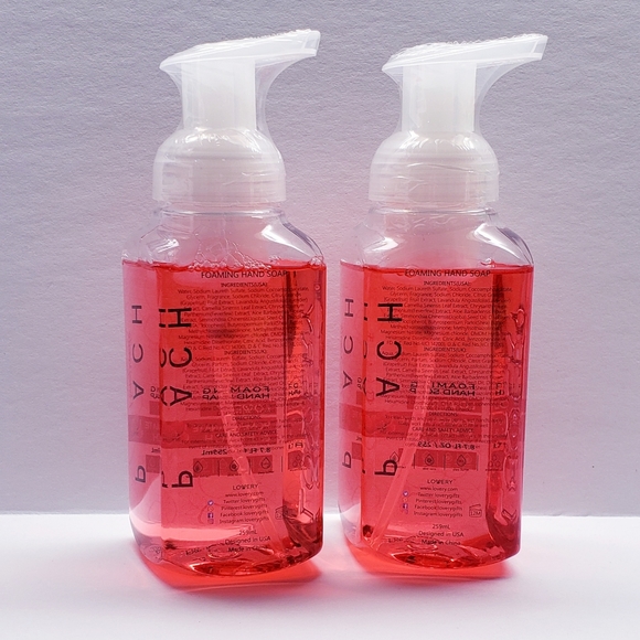 POMEGRANATE & PEACH Gentle Cleansing Natural Moisturizing Foaming Hand Soap(2) - Picture 3 of 7